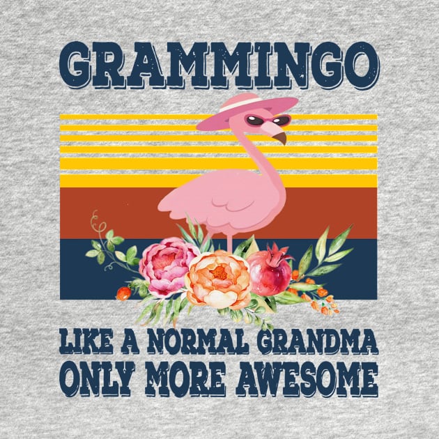 Retro Grammingo Like A Normal Grandma Only More Awesome by Phylis Lynn Spencer